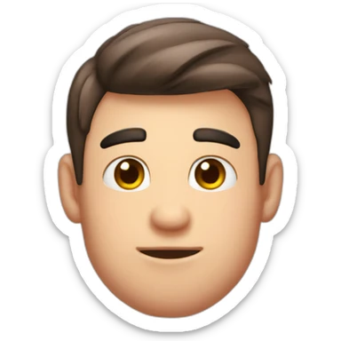 Zinzin guy wearing a Kirby sweat sticker