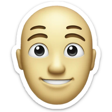 the face of a smiling person with eyes resembling money bills.  sticker