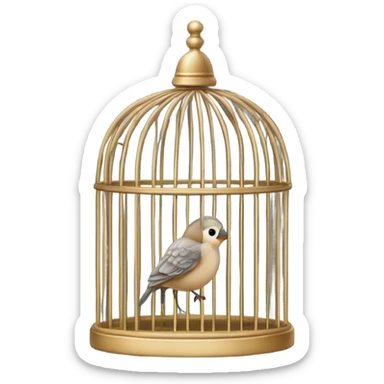 A cage sticker