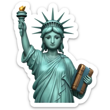 Statue of Liberty full sticker