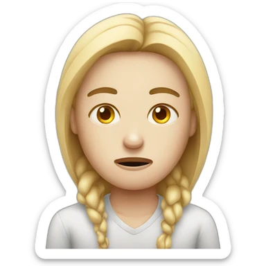 Sick and tired sticker