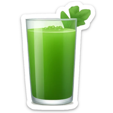 GREEN JUICE sticker