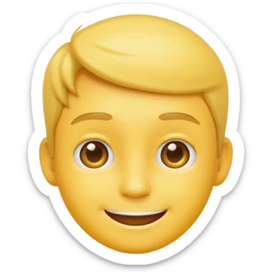 Emoji kleiner mann sticker
