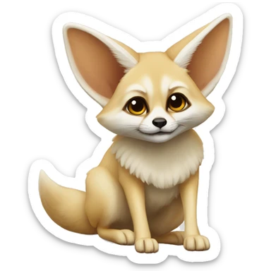 fennec Algérie  sticker