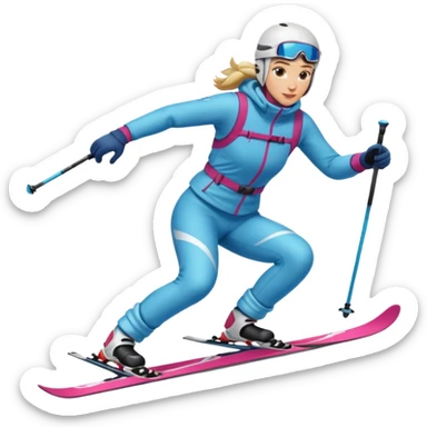 ski sticker
