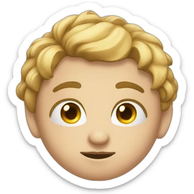 Yeux qui regarde en haut sticker