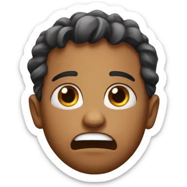 bawling sticker