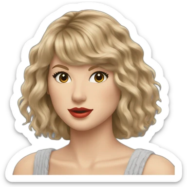 Taylor Swift evermore sticker