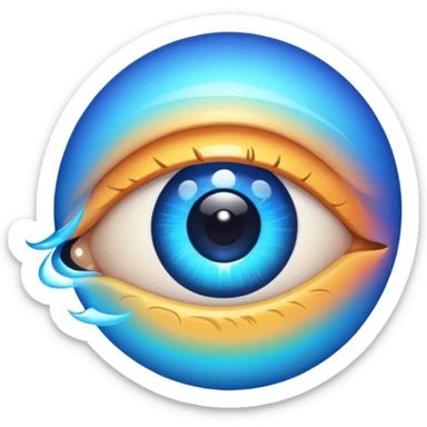 Make an emoji that can express AI at once sticker