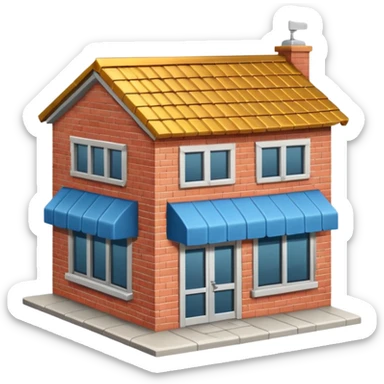 ferreteria building sticker