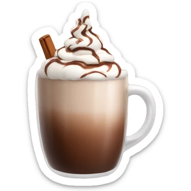 hot chocolate  sticker