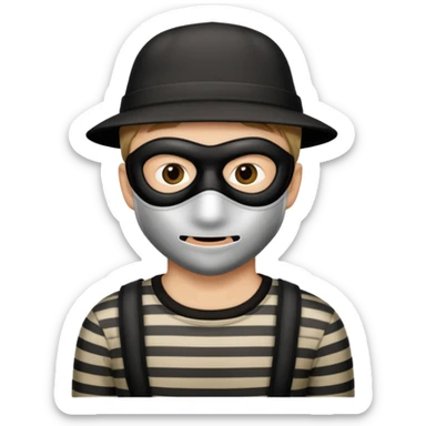 burglar sticker