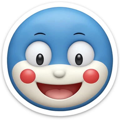 Doraemon emoji sticker