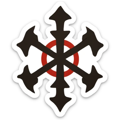 The Hateful Eight emblem sticker