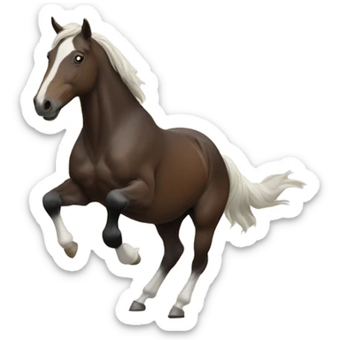 Horse Bucking  sticker