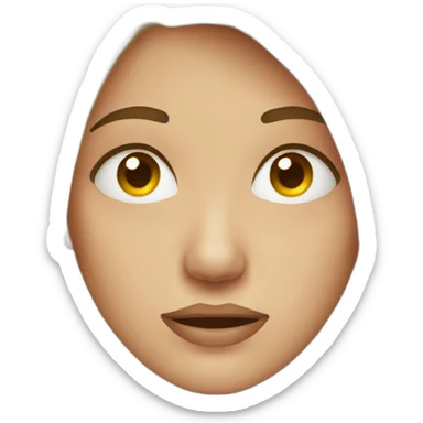 woman-head-pain sticker