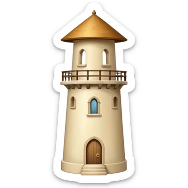 ivory watchtower sticker
