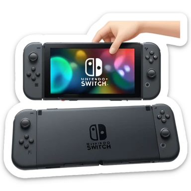 Nintendo Switch handheld mode sticker