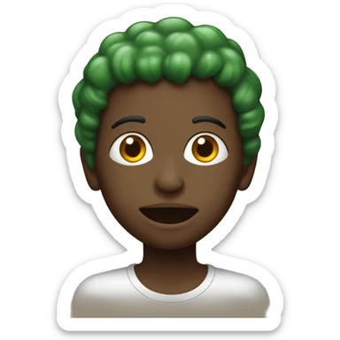 Não, minha alimentação não é saudável sticker