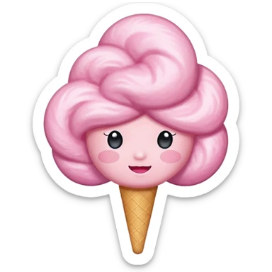 Algodón de azúcar  sticker