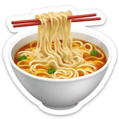Ramen sticker