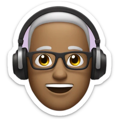 listen to music sticker