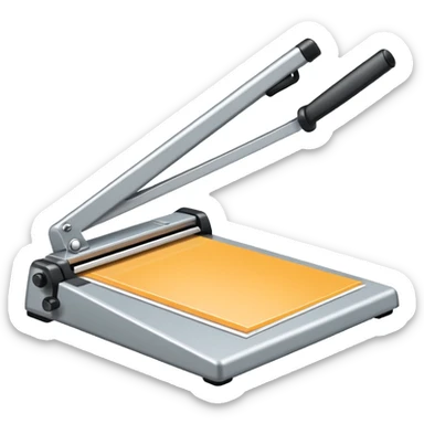 Paper Cutter sticker