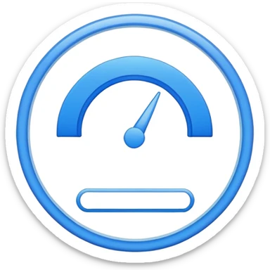 circular progress bar at 50% completion sticker