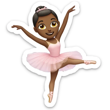 Ballerina sticker