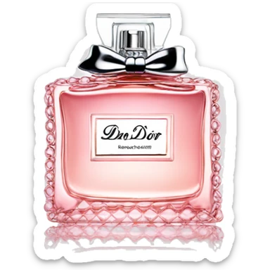Miss dior perfume sticker