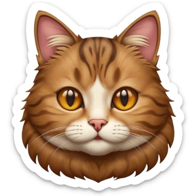 Cat and brow sticker