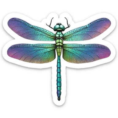 Dragonfly sticker