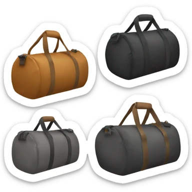 Duffel bag sticker