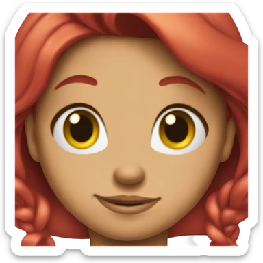 The little mermaid  sticker