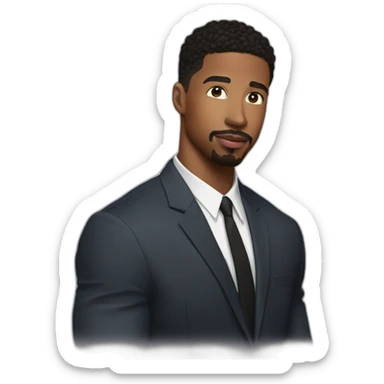 Michael-b-Jordan-vomi sticker