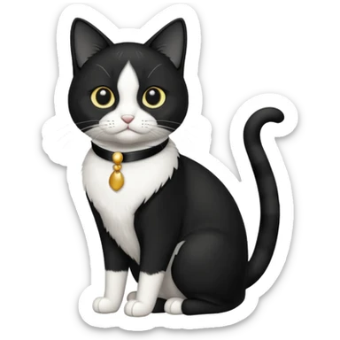 Tuxedo cat  sticker