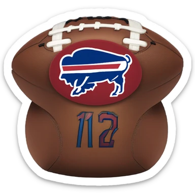 Go buffalo bills, JHM saddleback church, #17 sticker