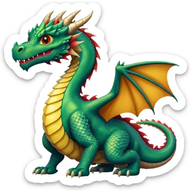 Dragon sticker