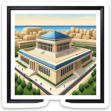 The Library of Alexandria sticker