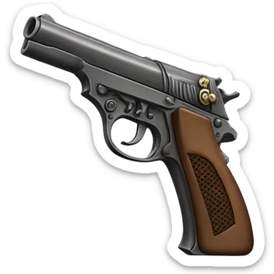 The Great insipider emoji: russian pistol sticker