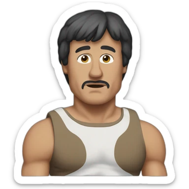 rocky balboa sticker