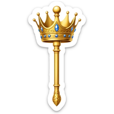 king's mace  sticker