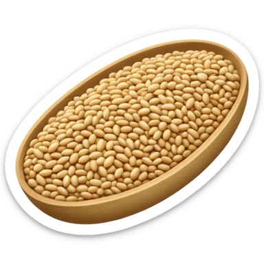 a couple of sesame seeds sticker