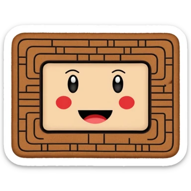 home doormat sticker