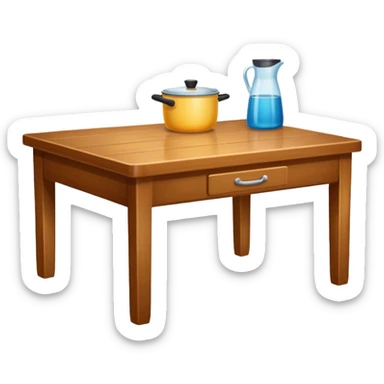 kitchen table sticker