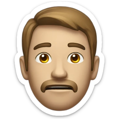 insomniac guy sticker