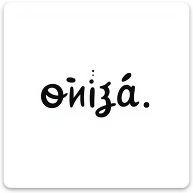 Handwritten text that says "жиза" sticker