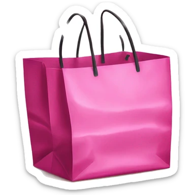 victoria's secret shopping bag sticker