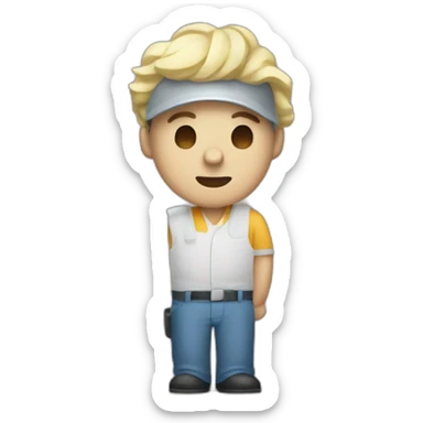 un diseñador que fabrica de acabados en el hogar y oficina sticker