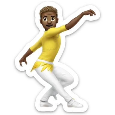 raygun Australian Olympic break dancer sticker